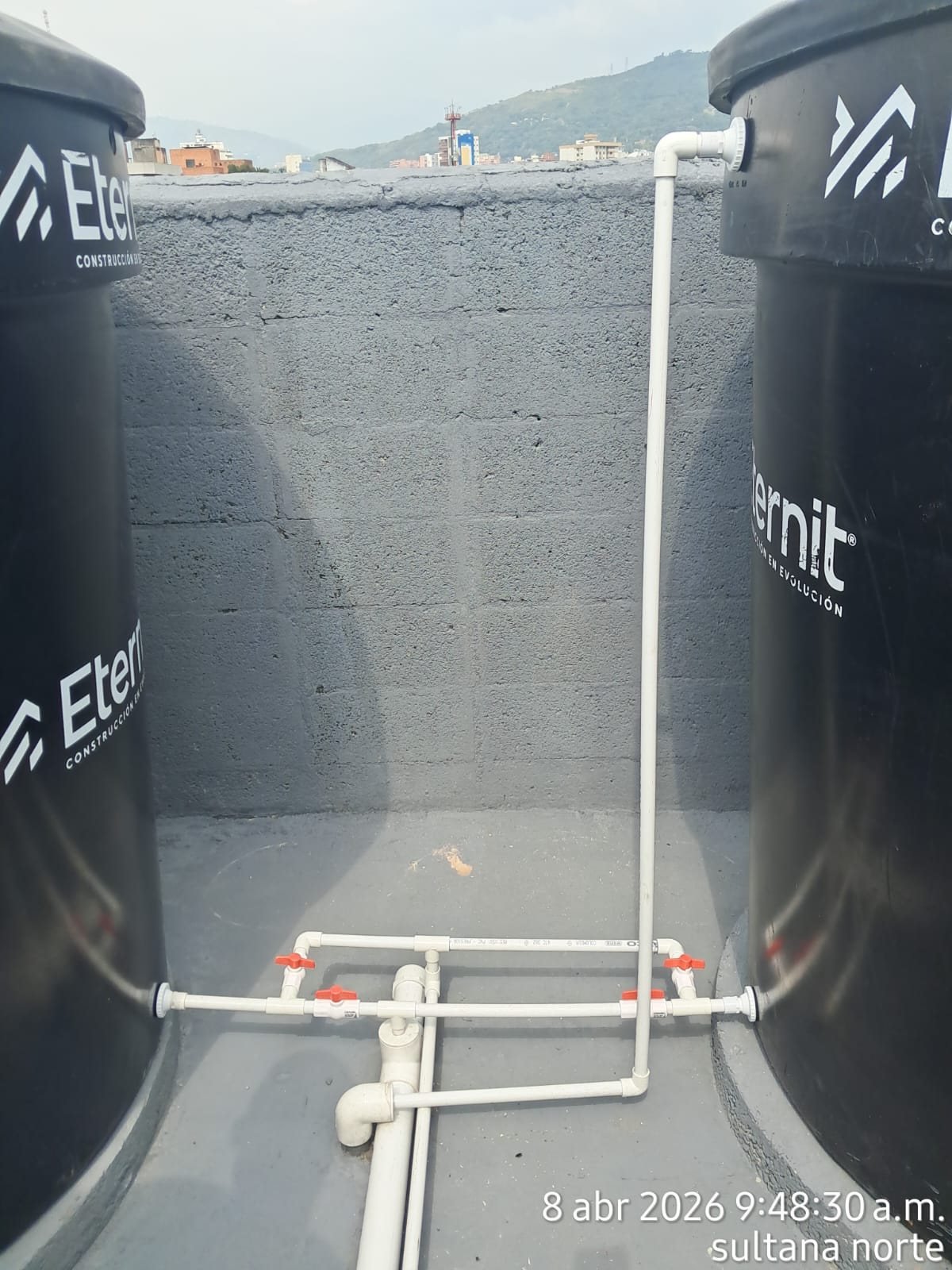 Mantenimiento de tanques y red hidráulica